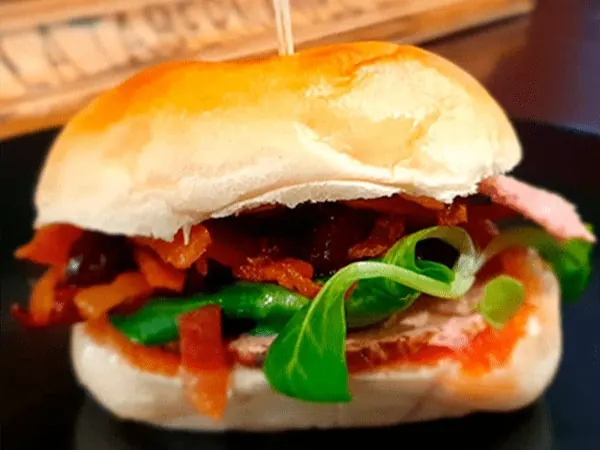 La burger de la Taberna con ternera retinta (200 g)